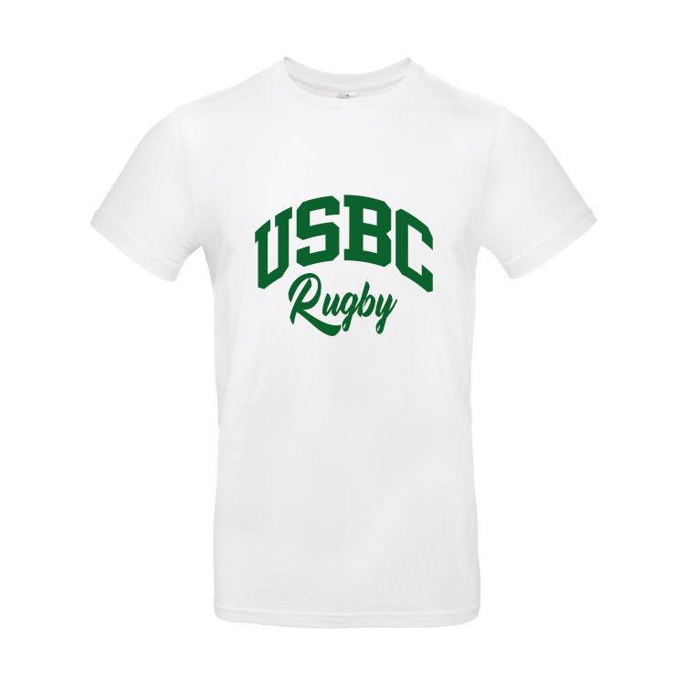 T-SHIRT Ovale Blanc